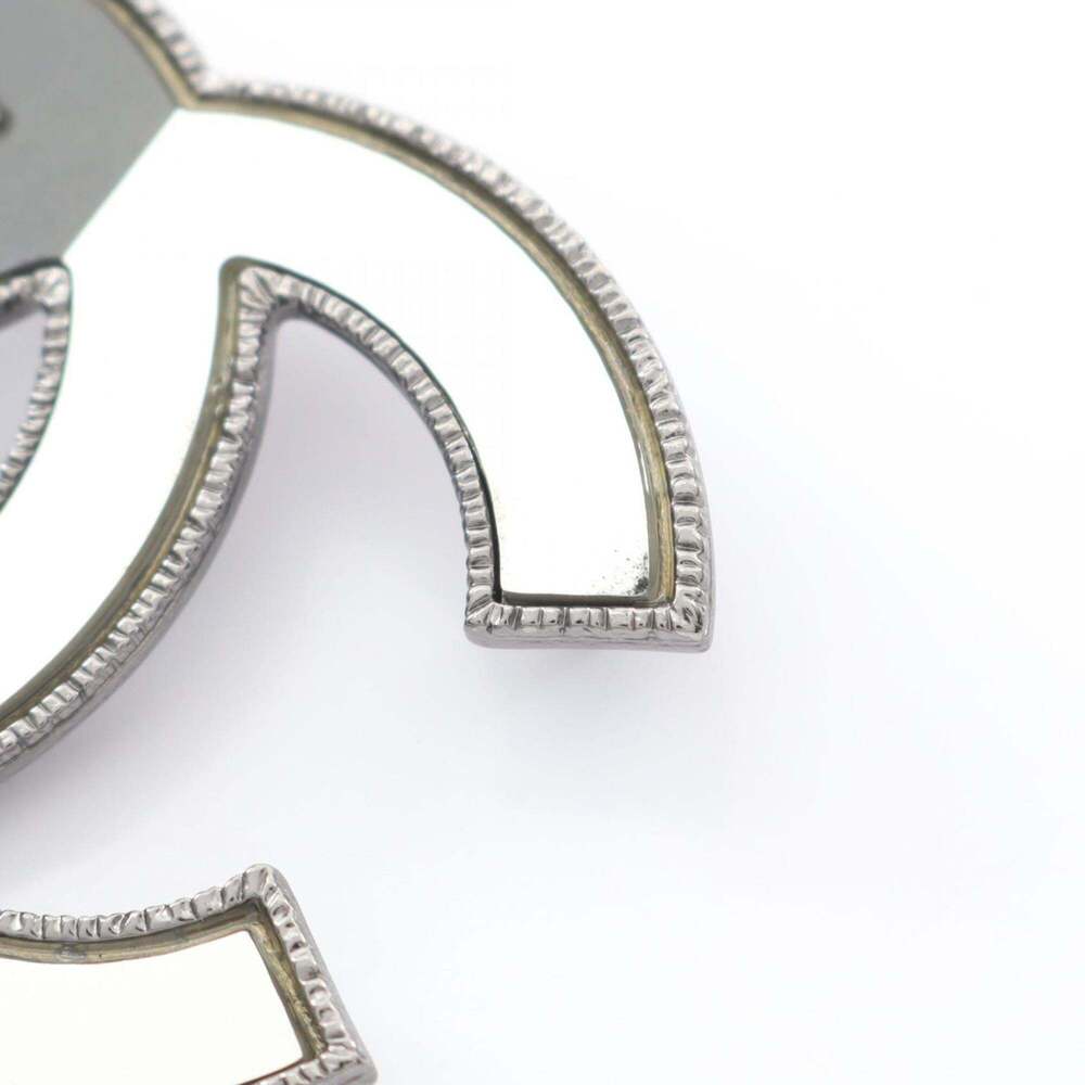 CHANEL Authentic Black Logo Brooch - Picture 5 of 5